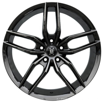 Großhandel moderner Stil Schwarzlegungsrad Rims 19 Zoll 5 Loch für Autos